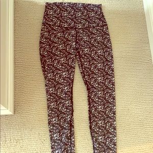 Lululemon Sequin Print Leggings
